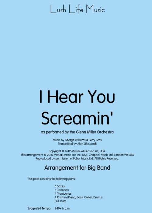 I HEAR YOU SCREAMIN' (Miller)